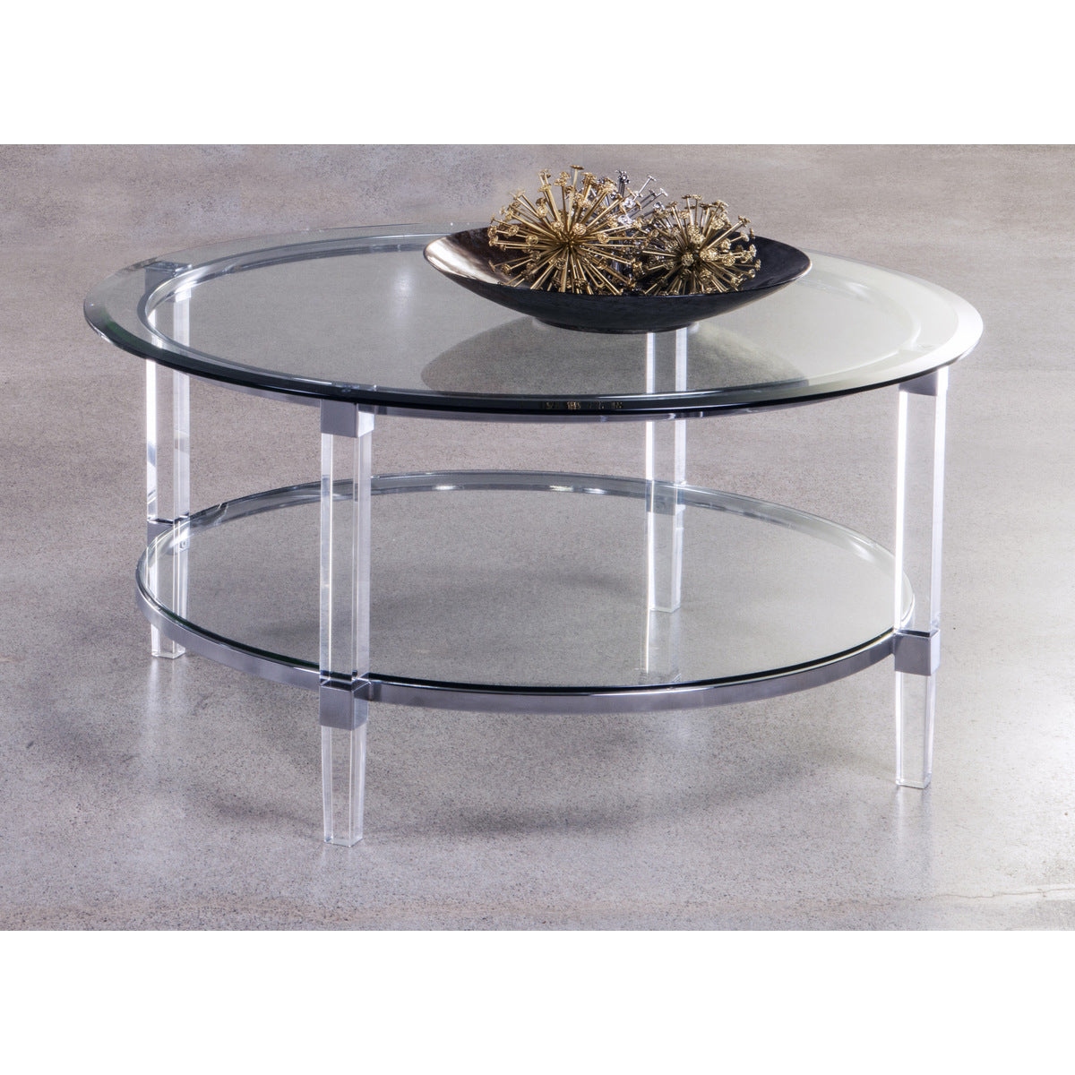 Glitz Round Coffee Table Living Expressions Furniture