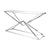 Pyramid Console Table - Chrome
