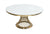 Luxor Marble-top Dining Table
