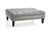 Marone Tufted Ottoman